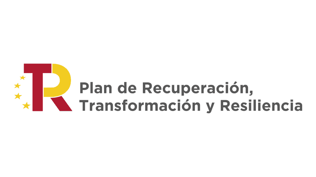 logo plan de recuperación, transformacion y resiliencia
